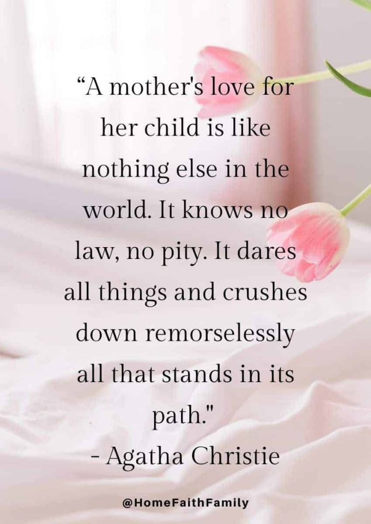 aunt mothers day quotes Agatha Christie