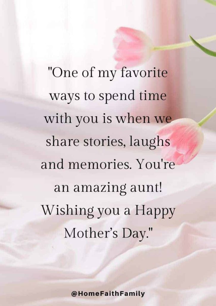 aunt mothers day quotes inspiring