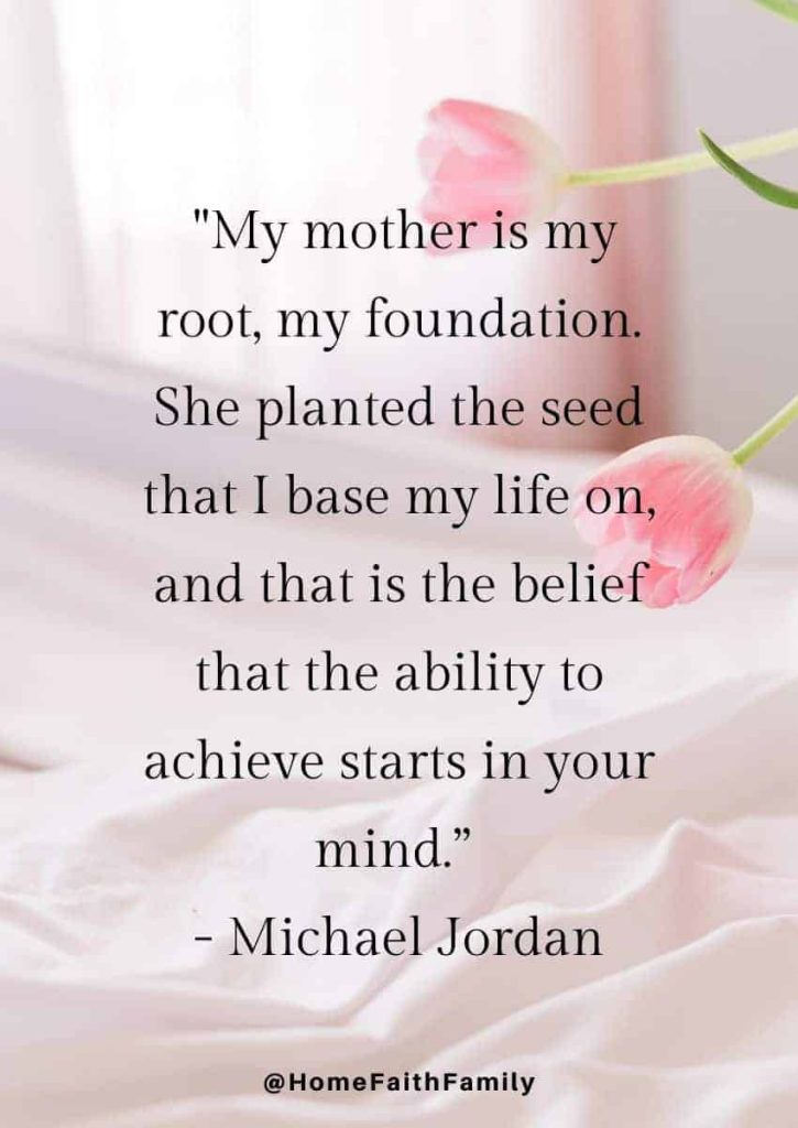 aunt mothers day quotes michael jordan