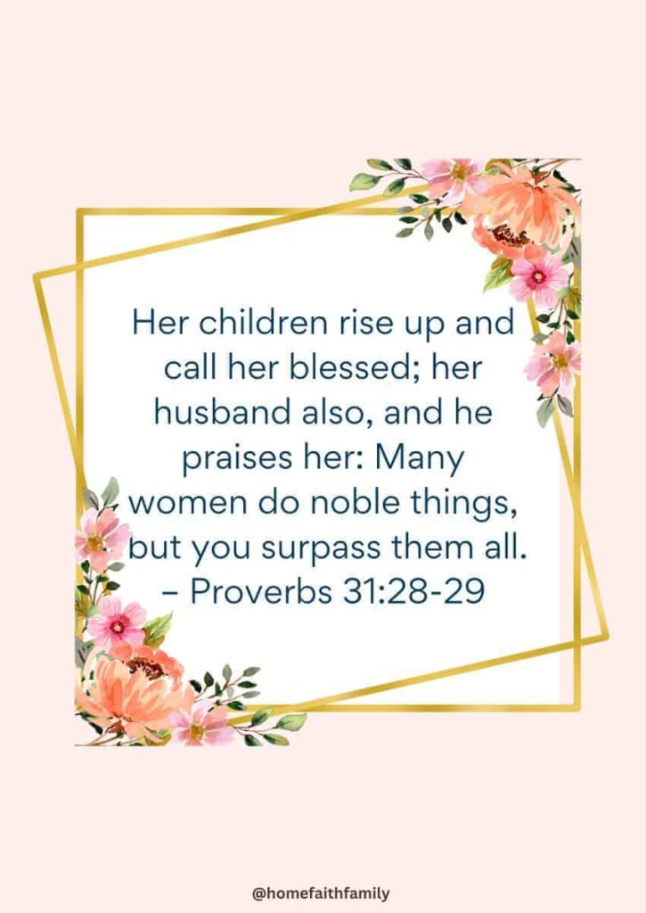 beautiful bible verses for mothers day for your niece