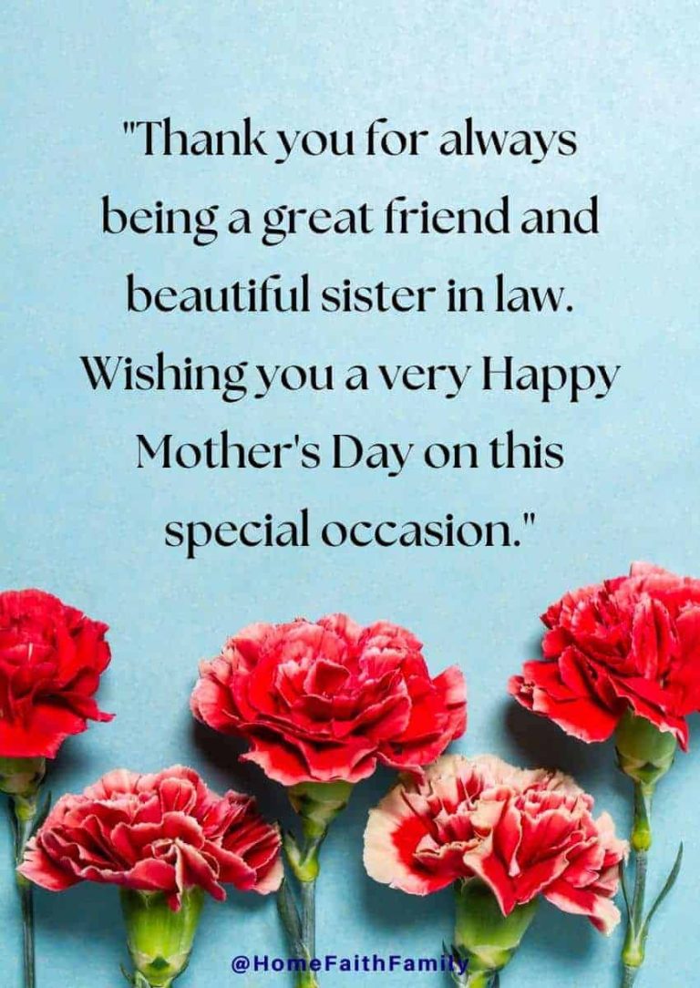 75 Happy Mothers Day Quotes For The Best Sister In Law In 2024 Home