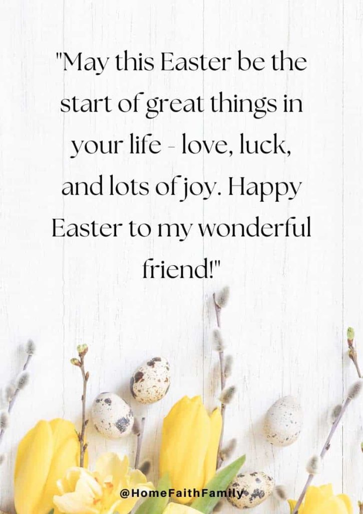 best wishes for friends this easter