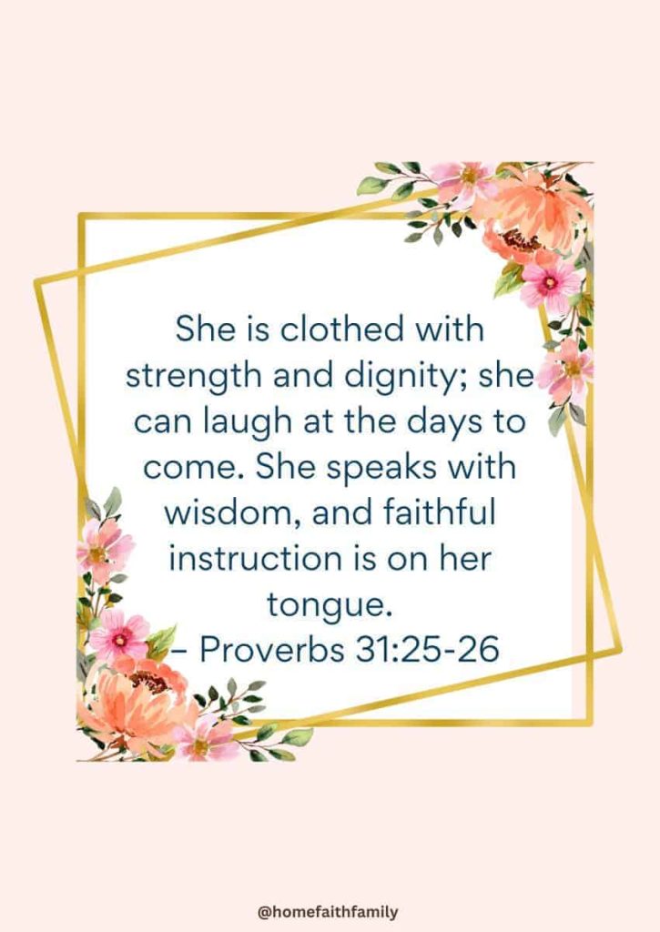 bible verses for mothers day for your niece