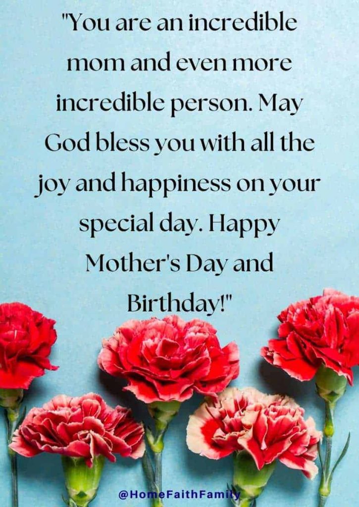 birthday and mother's day messages