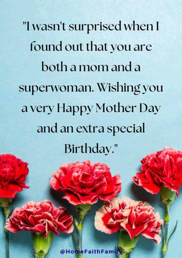 birthday and mother's day wishes