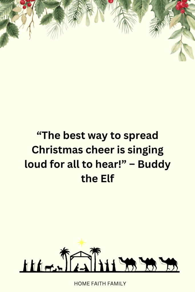 buddy the elf christmas quotes