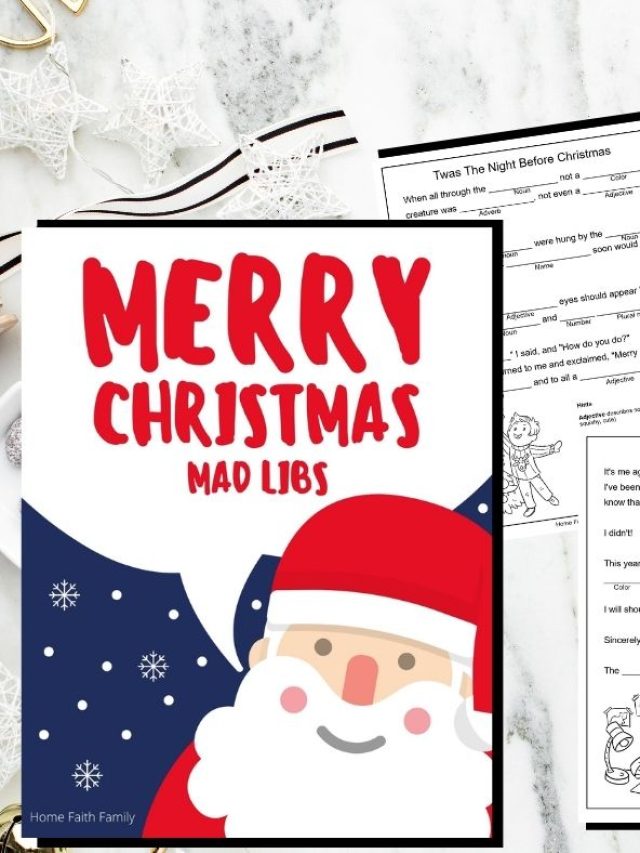 Free Christmas Mad Libs Printable