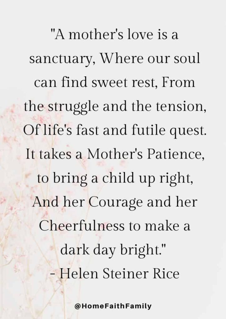 deceased mothers day quotes Helen Steiner Rice