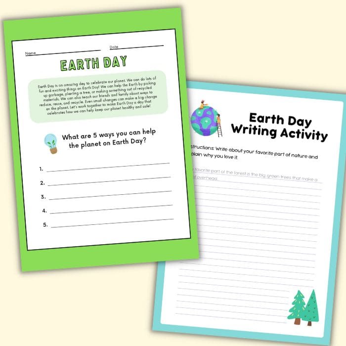 earth day lesson plans