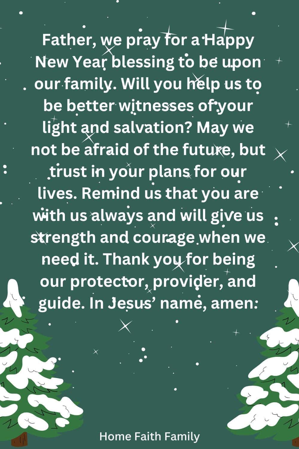 47 Powerful Family Prayers For The New Year 2025 Home Faith Family
