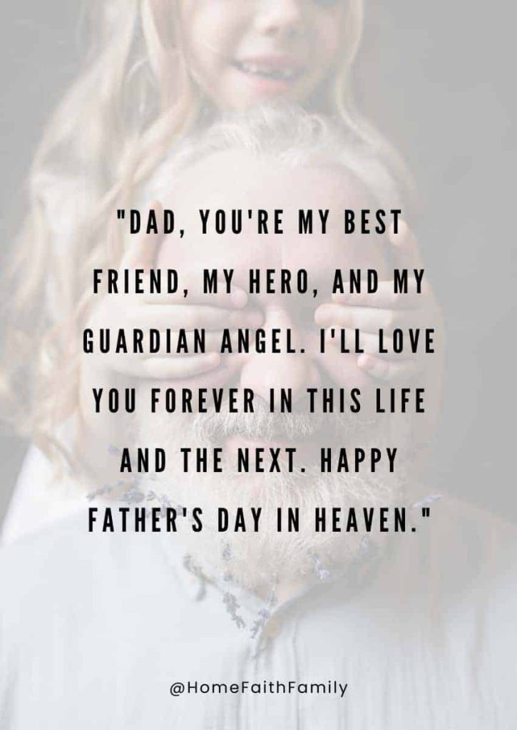 fathers day in heaven quotes