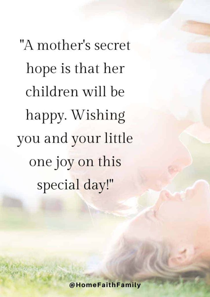 first mothers day wishes
