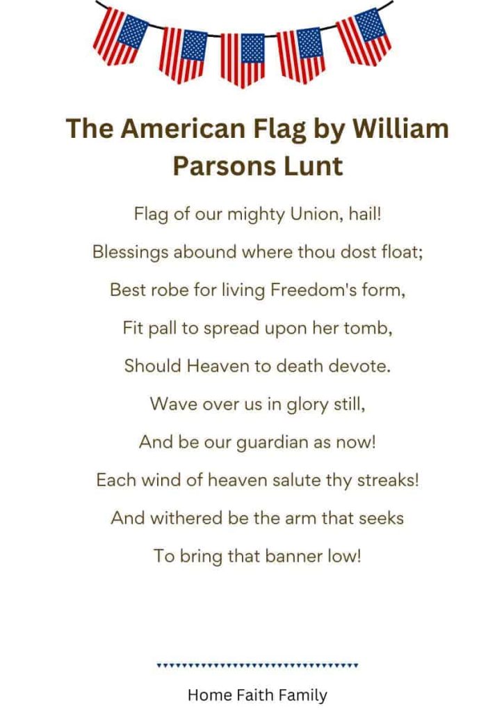 flag day poems the american flag