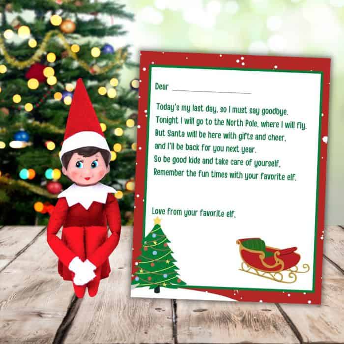 4 Free Printable Elf On The Shelf