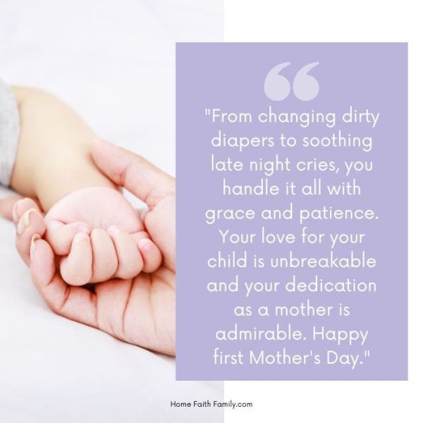 70 Happy First Mother's Day Quotes From Mother To Daughter - Home Faith ...