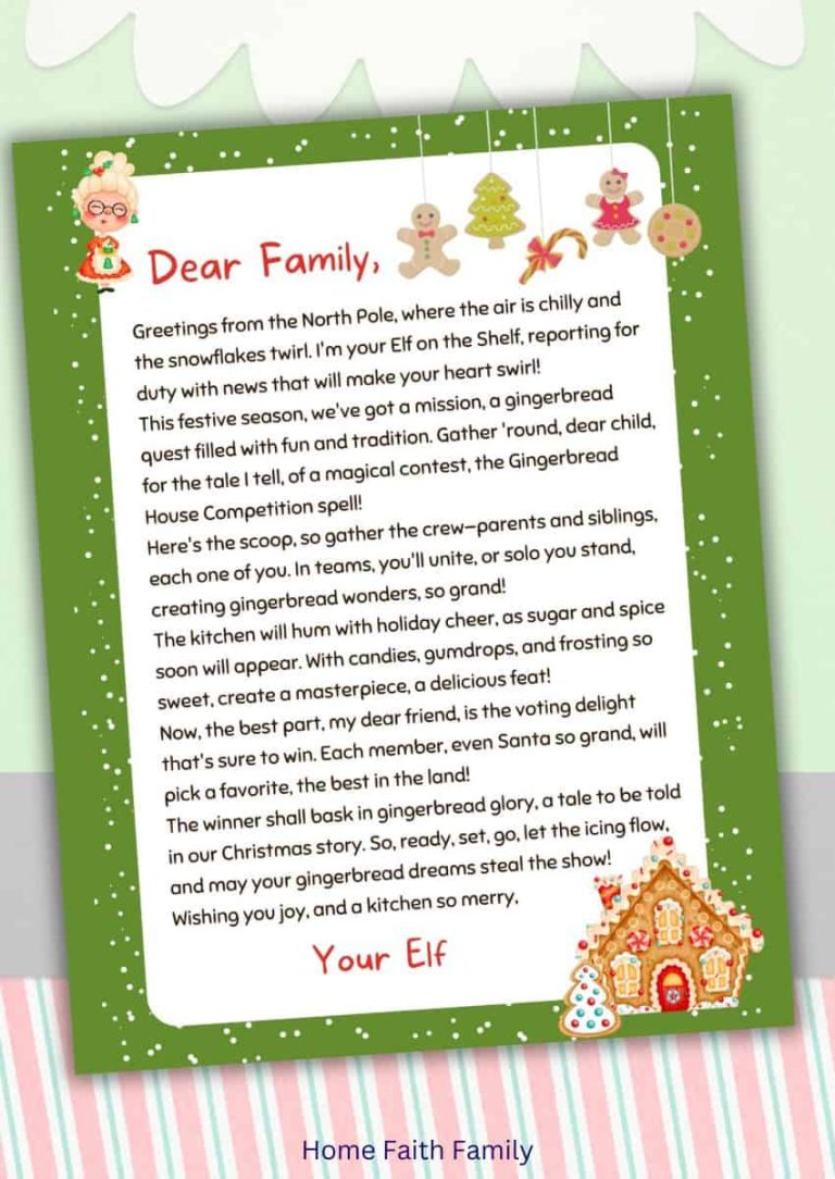 20 Hottest Elf on the Shelf Return Letter Ideas - Home Faith Family