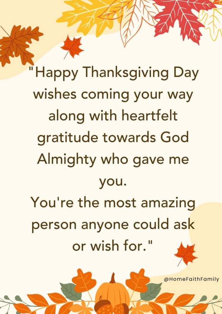 happy thanksgiving quotes of love for her