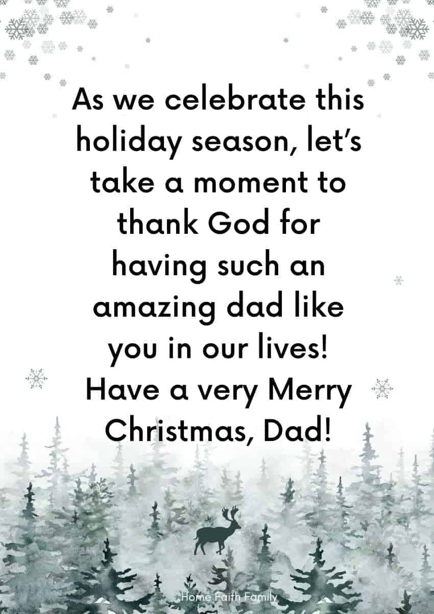 102 Best Merry Christmas Quotes For Dads He Will Love - Home Faith Family