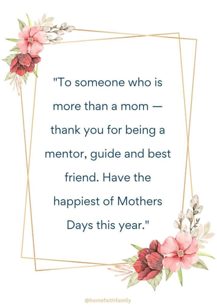 inspiring mothers day quotes to friends and family