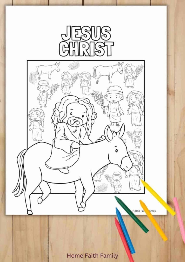5 Free LDS Easter Coloring Pages - Print Today - Home Faith Family