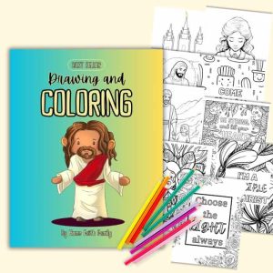 Free LDS Coloring Pages For Adults: A Creative Escape - Home Faith Family