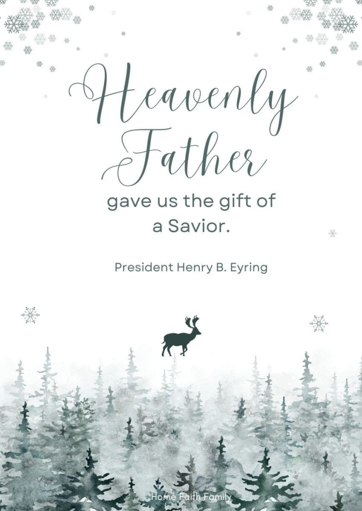 lds christmas quotes henry b eyring