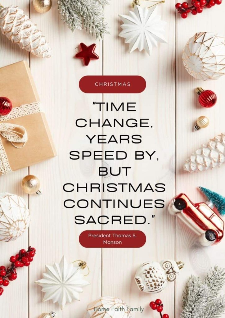 lds christmas quotes thomas monson