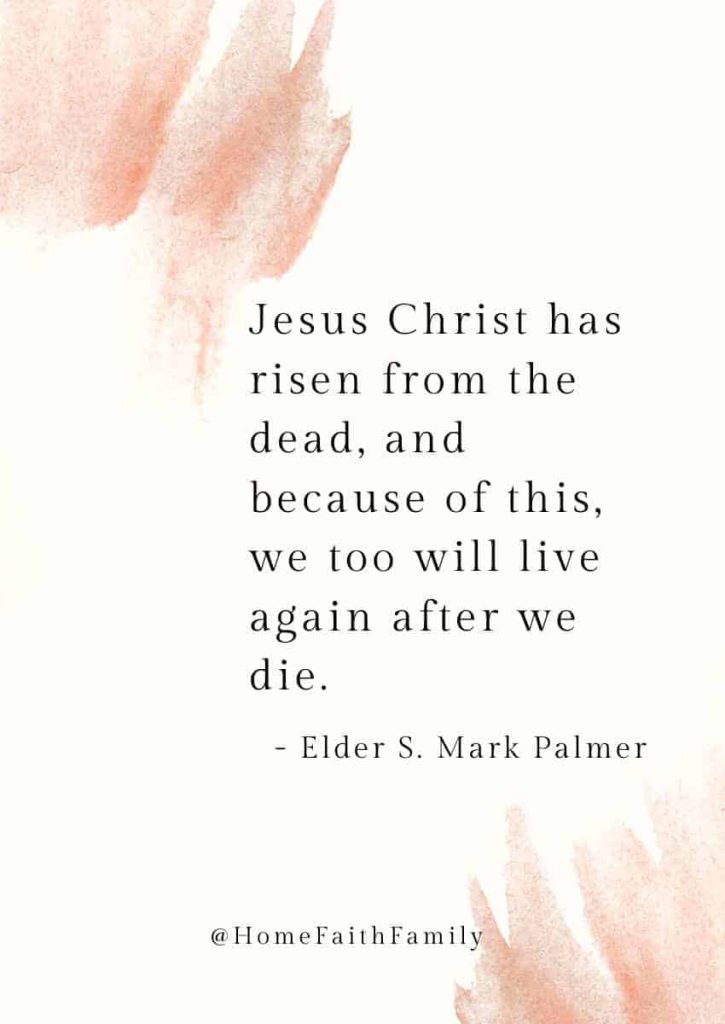 lds easter quotes Elder S. Mark Palmer
