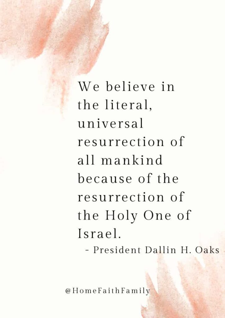 lds easter quotes President Dallin H. Oaks messages