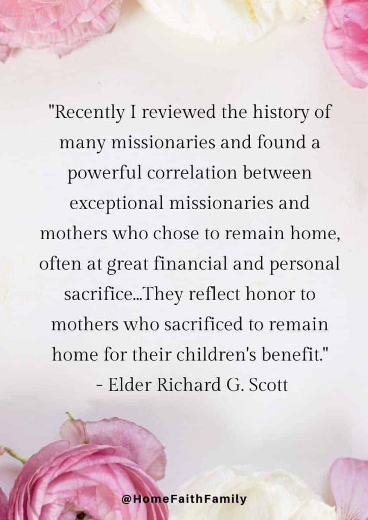 lds mothers day quotes Richard G Scott