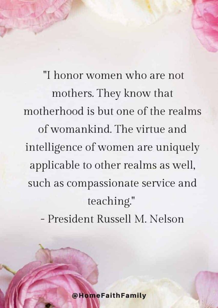 lds mothers day quotes Russell M Nelson