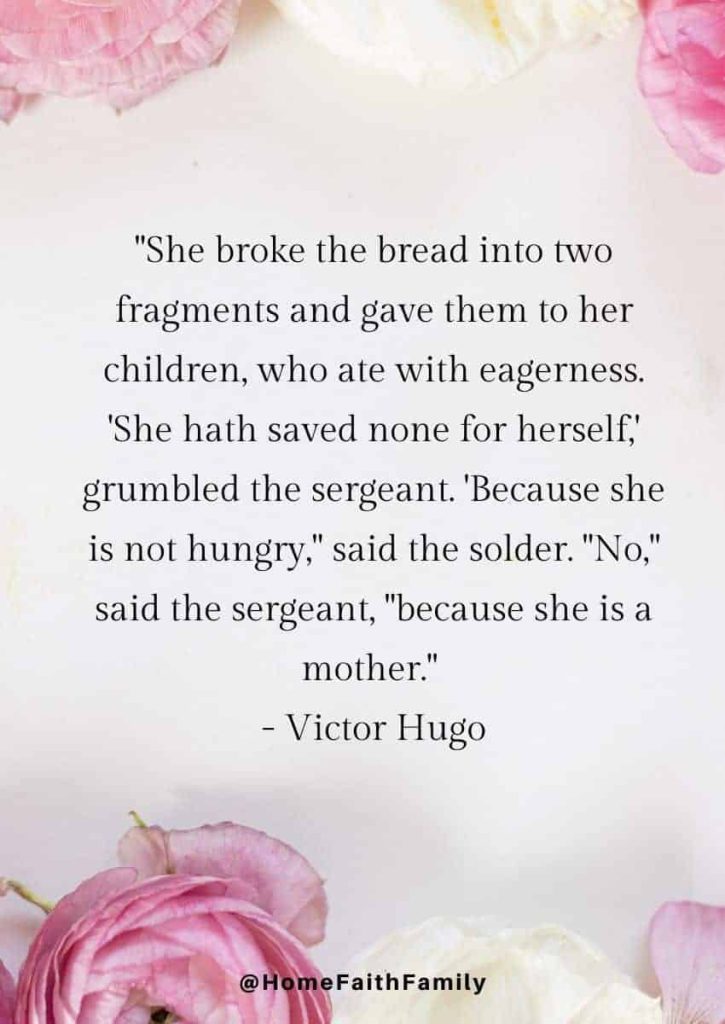 lds mothers day quotes Victor Hugo