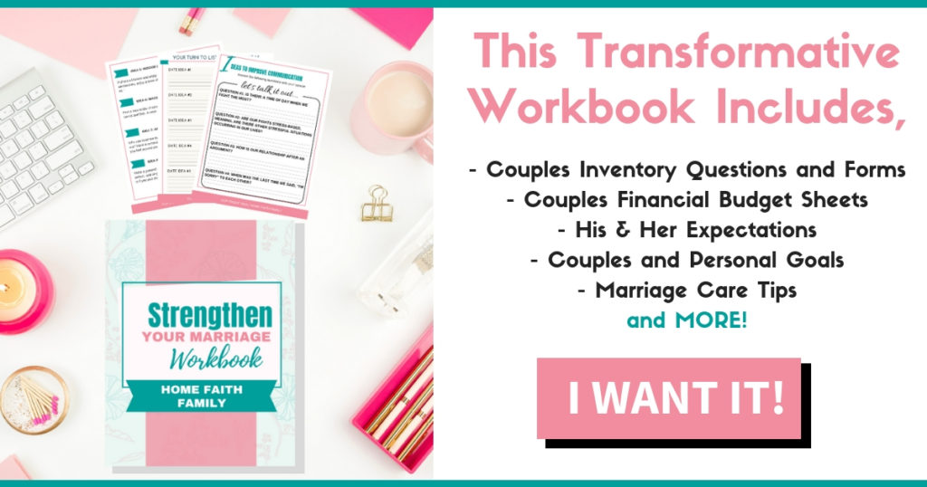 Strengthen your marriage workbook.