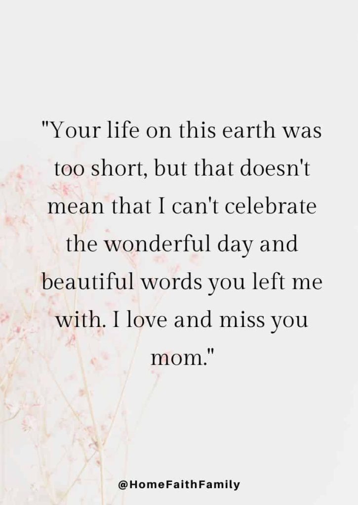 mothers day deceased mothers day quotes from daughter
