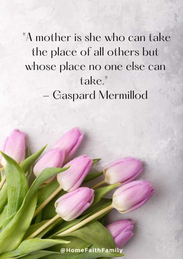 mothers day in heaven quotes Gaspard Mermillod