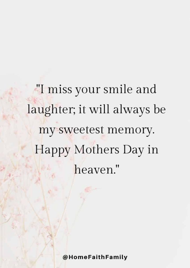 mothers day messages deceased mom