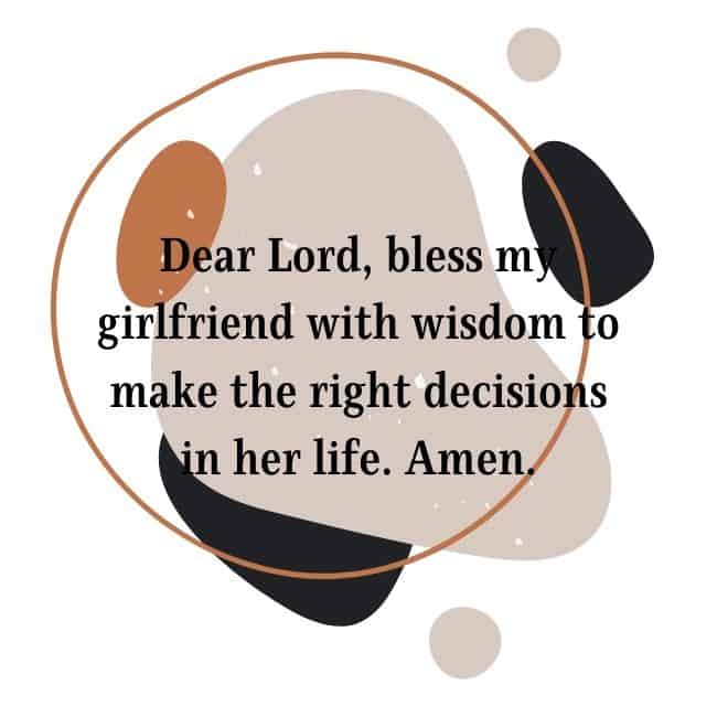 Prayer for gratitude girlfriend
