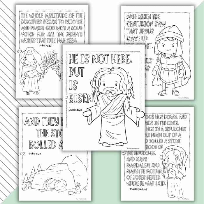 Printable Story Of Easter