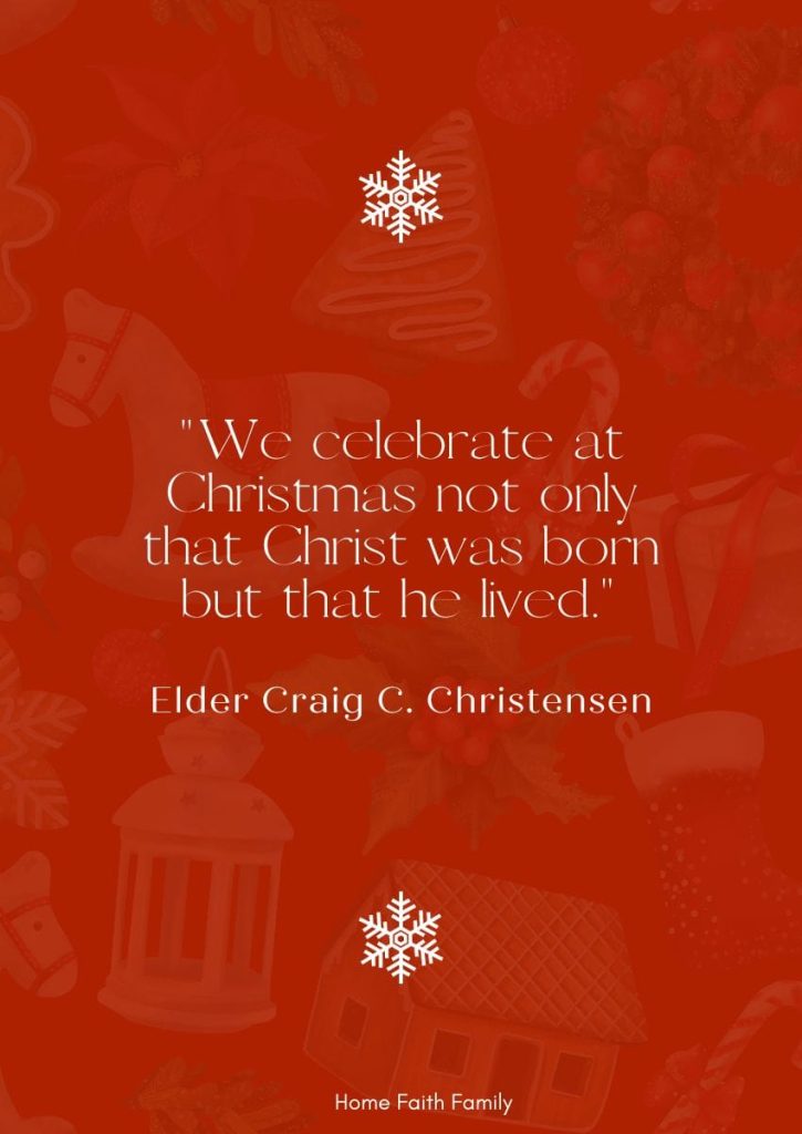 printable lds christmas quotes craig christensen