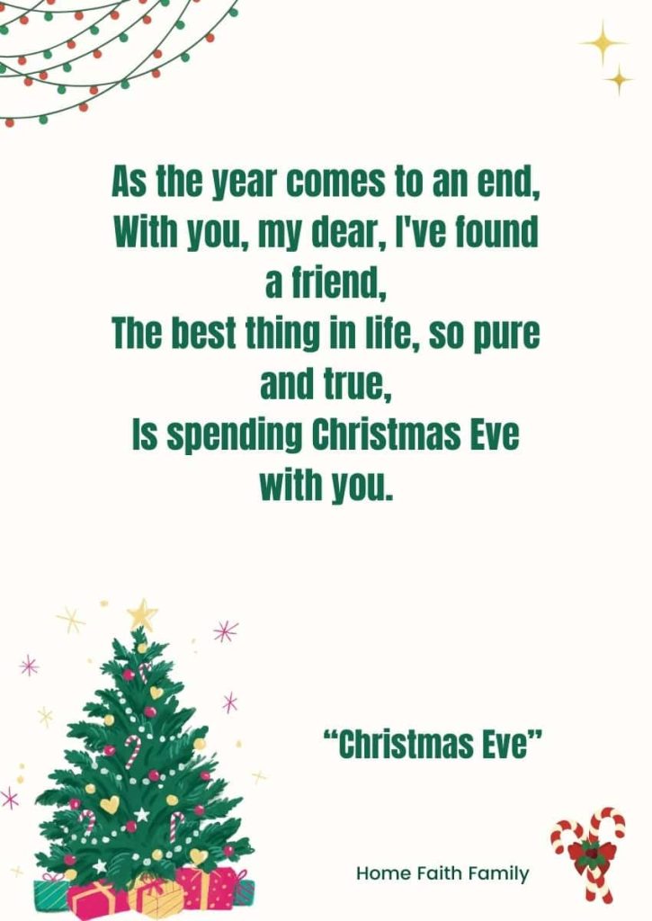 romantic christmas poems this year