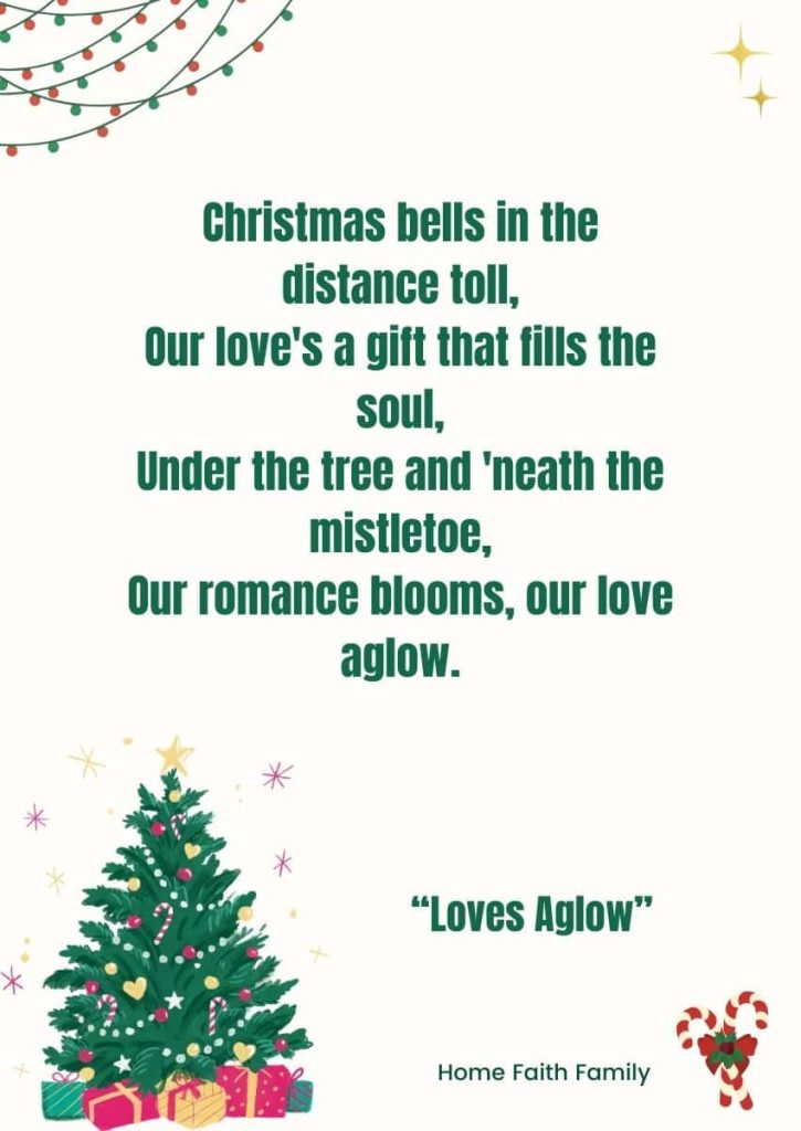romatic christmas poems for your spouse
