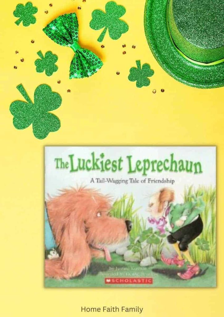 st patrick's day preschool books read aloud - Luckiest Leprechaun