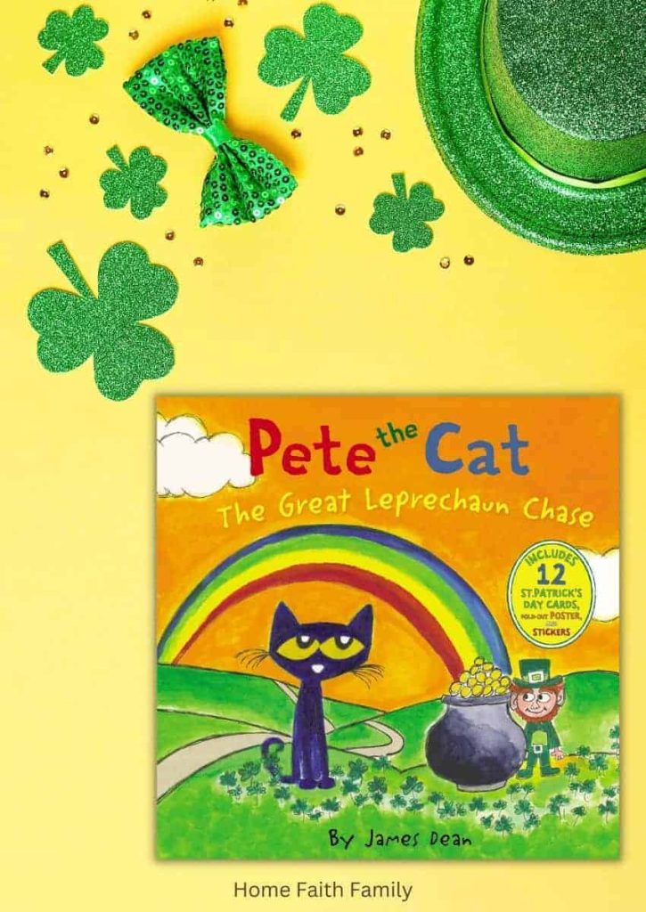 st patrick's day preschool books read aloud - Pete The Cat And The Great Leprechaun Chase