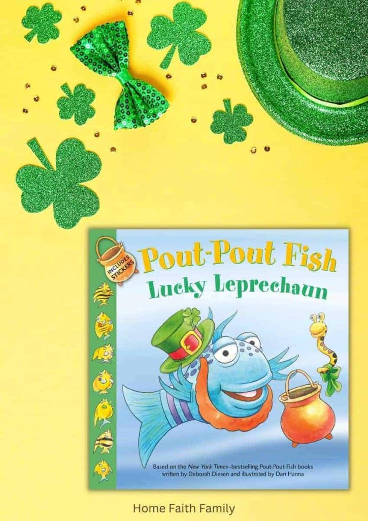 st patrick's day preschool books read aloud - Pout Pout Fish Lucky Leprechaun