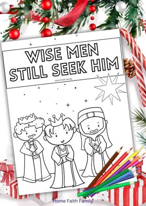 10 Free LDS Christmas Coloring Pages For Kids - Home Faith Family