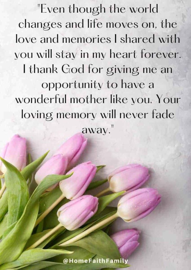 timeless mothers day in heaven messages