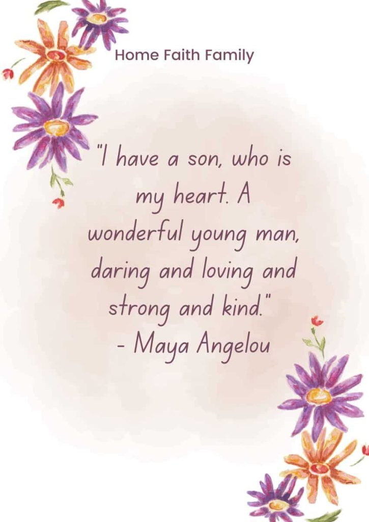 to my sons quotes maya angelou