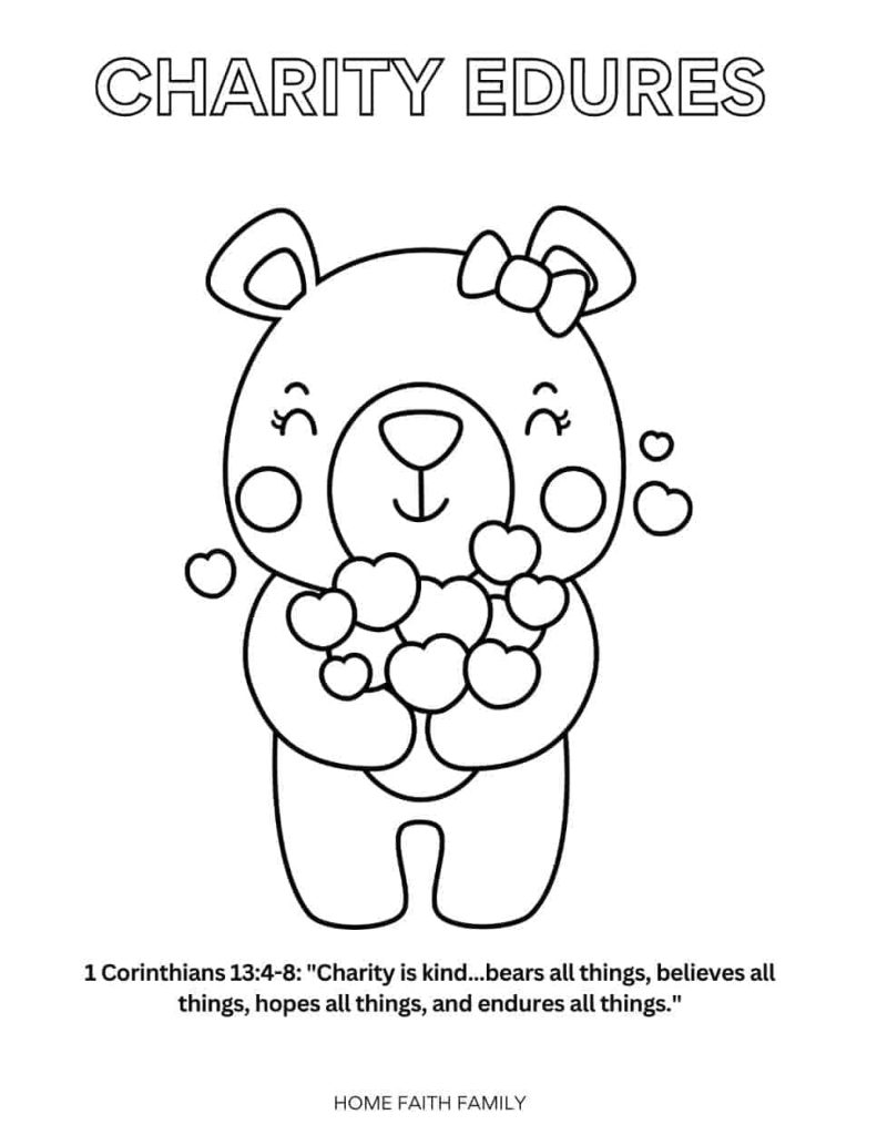 valentines day coloring pages teddy bear