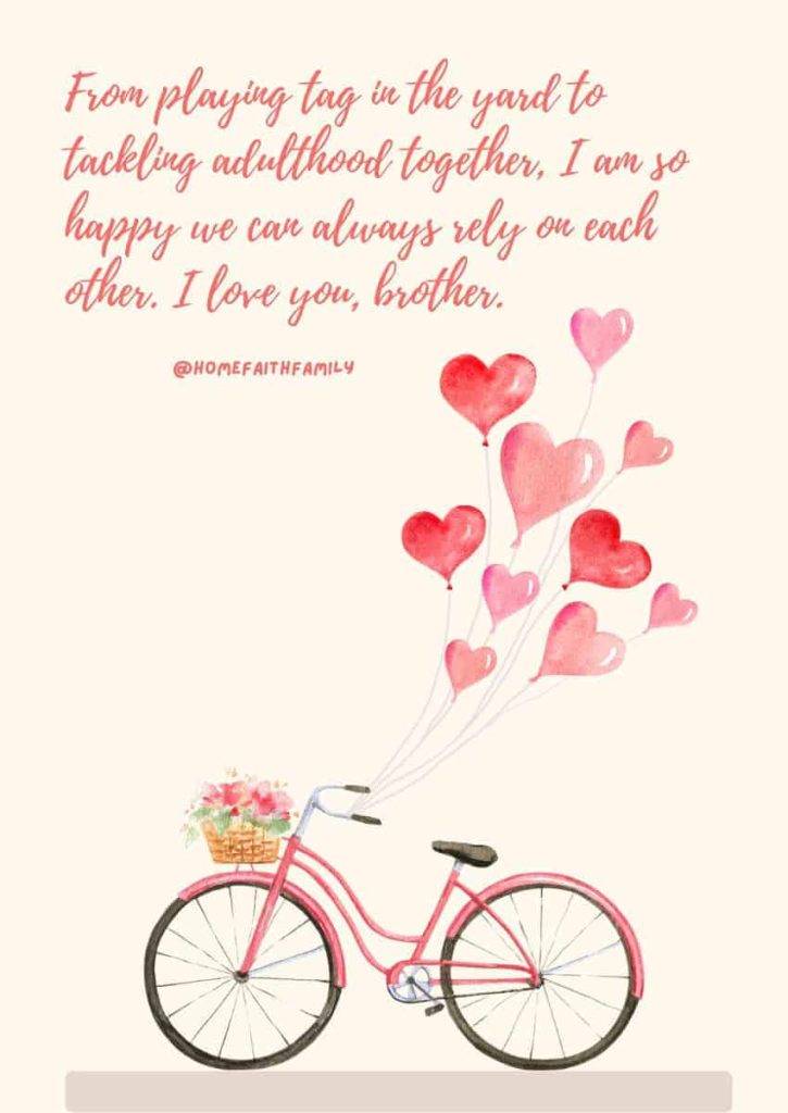 valentine's day quotes for brother