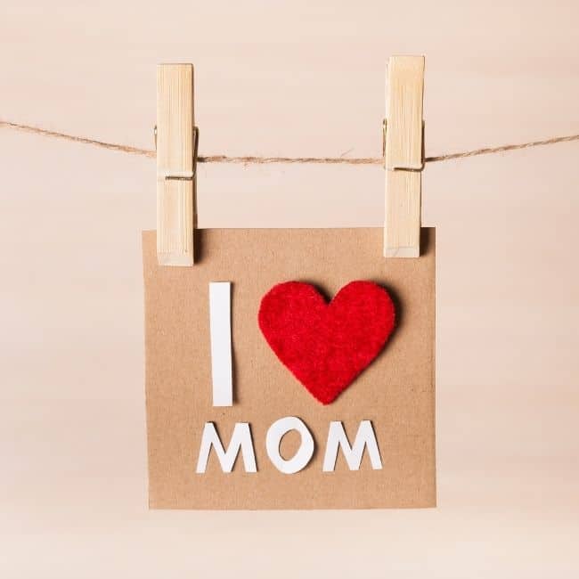 I love mom sign. Bereaved mother's day quotes.